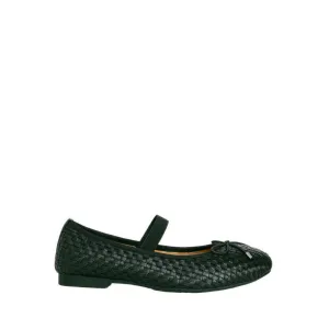 719-1-005 Ballerina Flats - Black