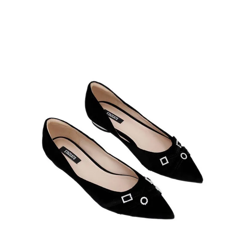 9A941-005 Women's Flats- Black