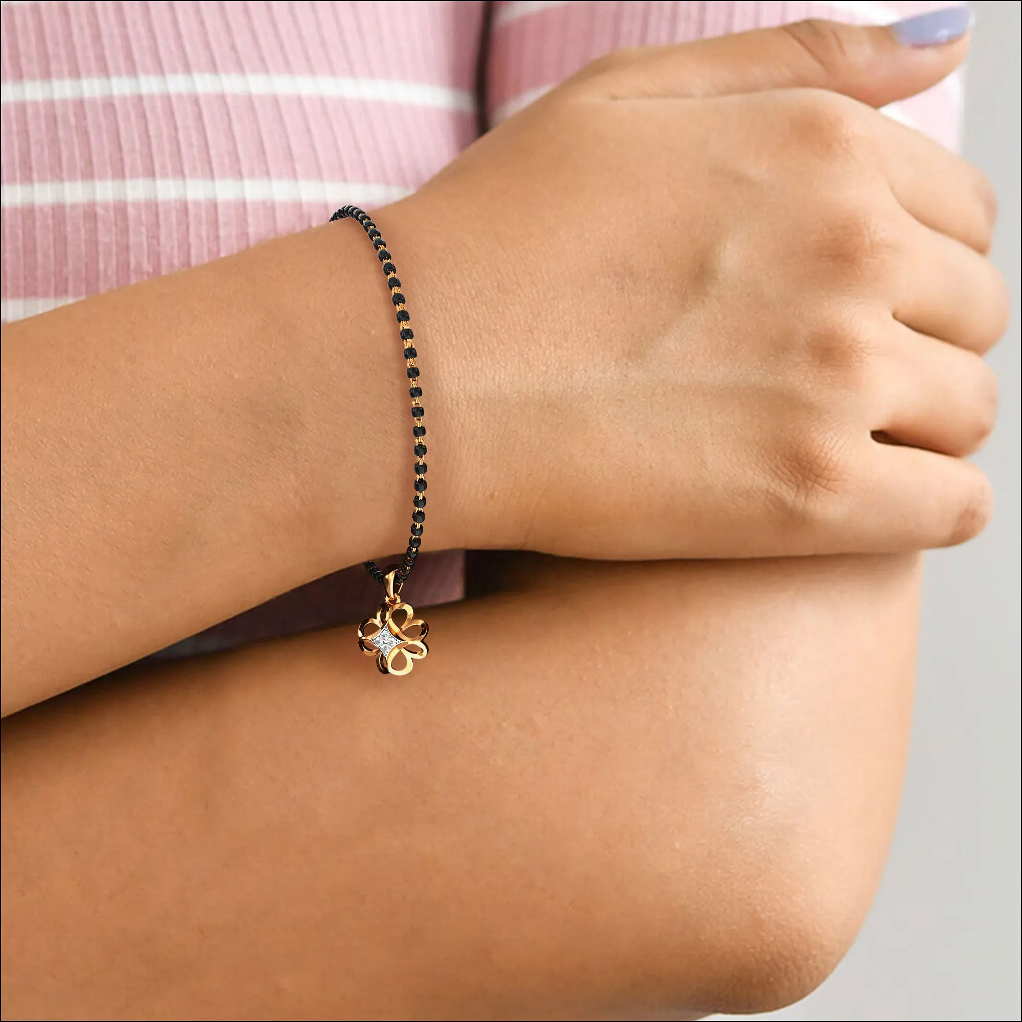 Adara Detachable Mangalsutra Bracelet