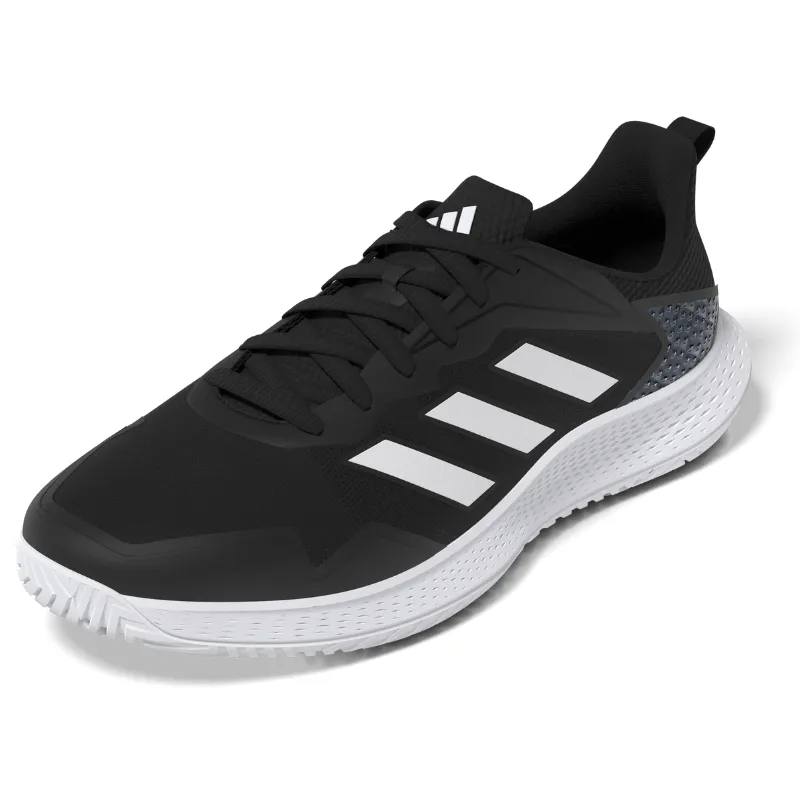 Adidas Defiant Speed Mens Tennis Shoes - Core Black / White / Grey Four