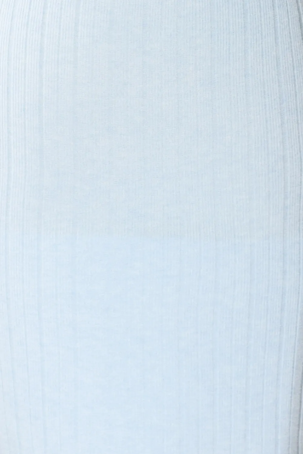 Antibes Blue | Short Ribbed Knit Dress