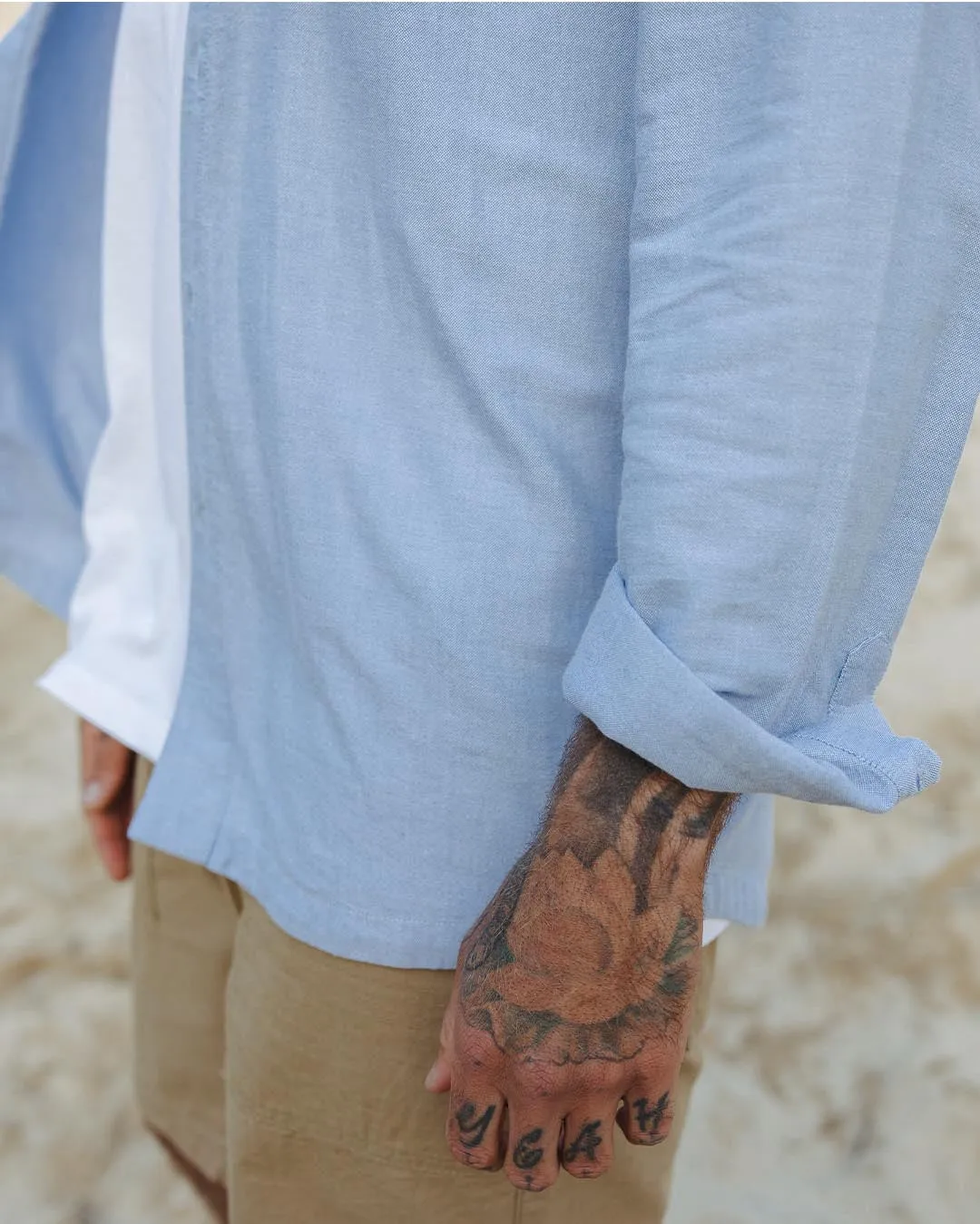 Arica Organic Shirt - Chambray