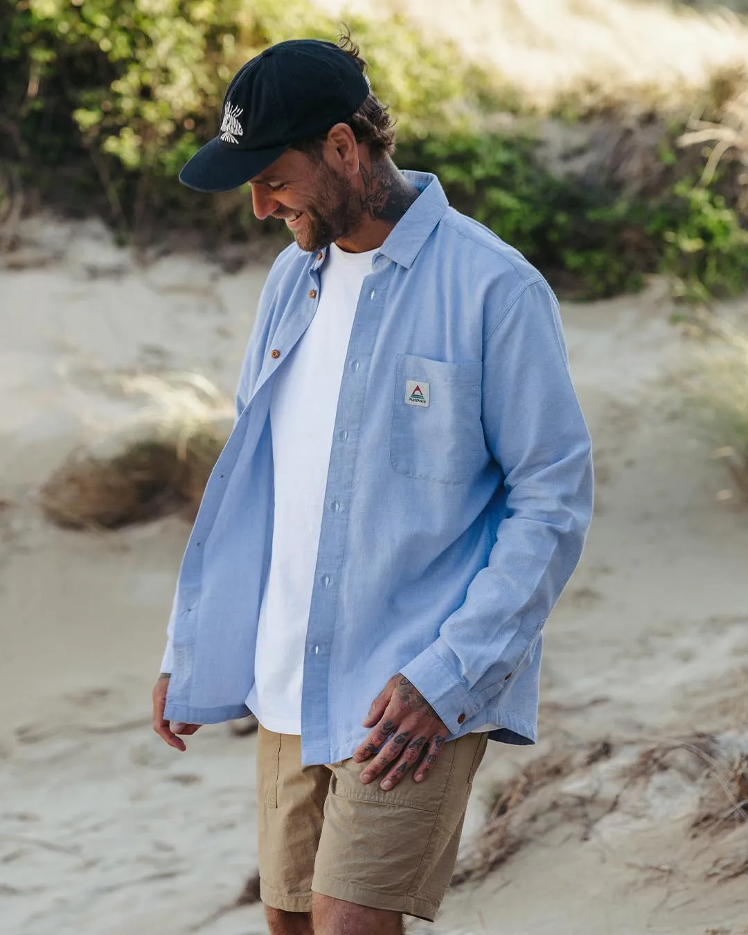 Arica Organic Shirt - Chambray