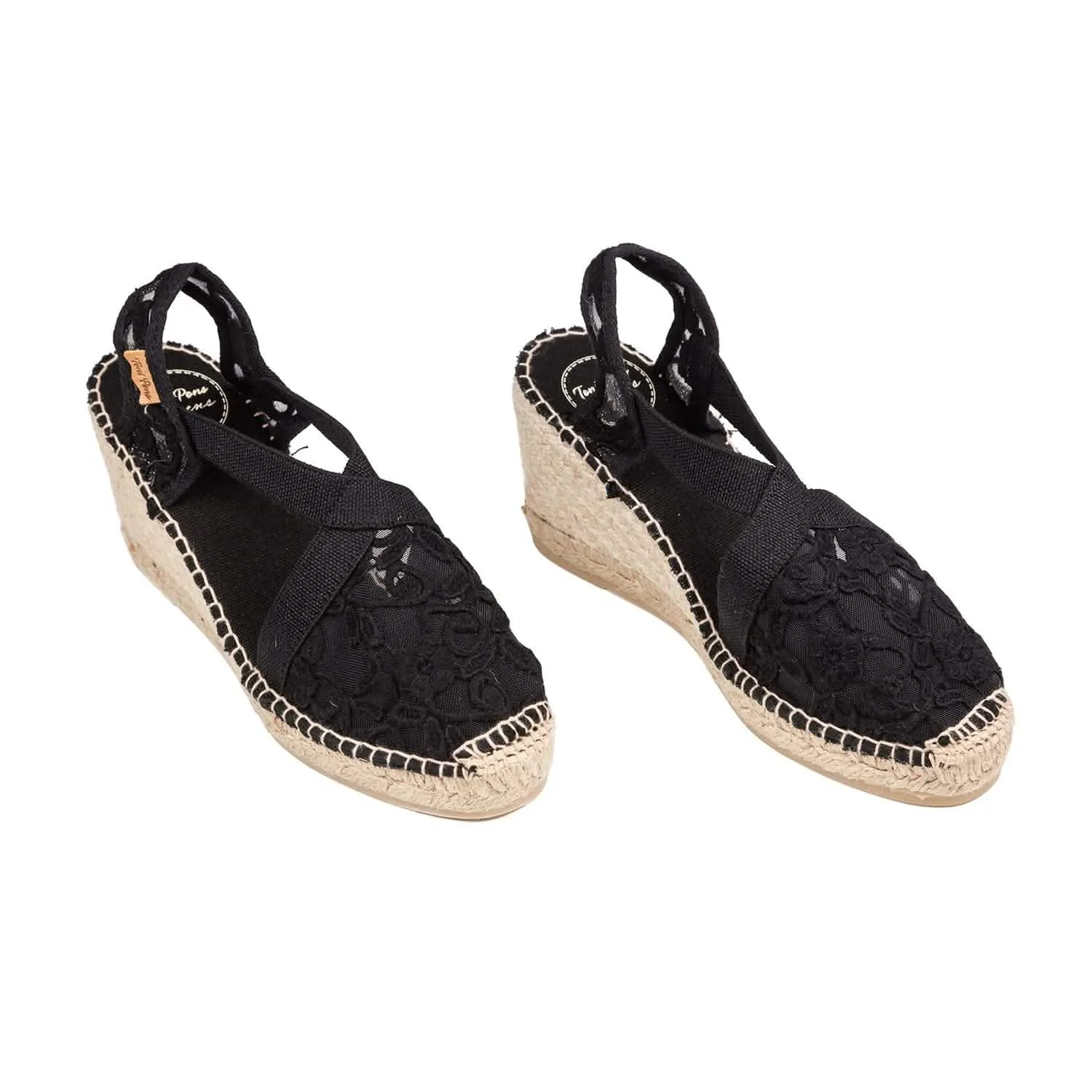 Basic Cotton Blend Wedge Espadrille for Women - Terra-7ZD