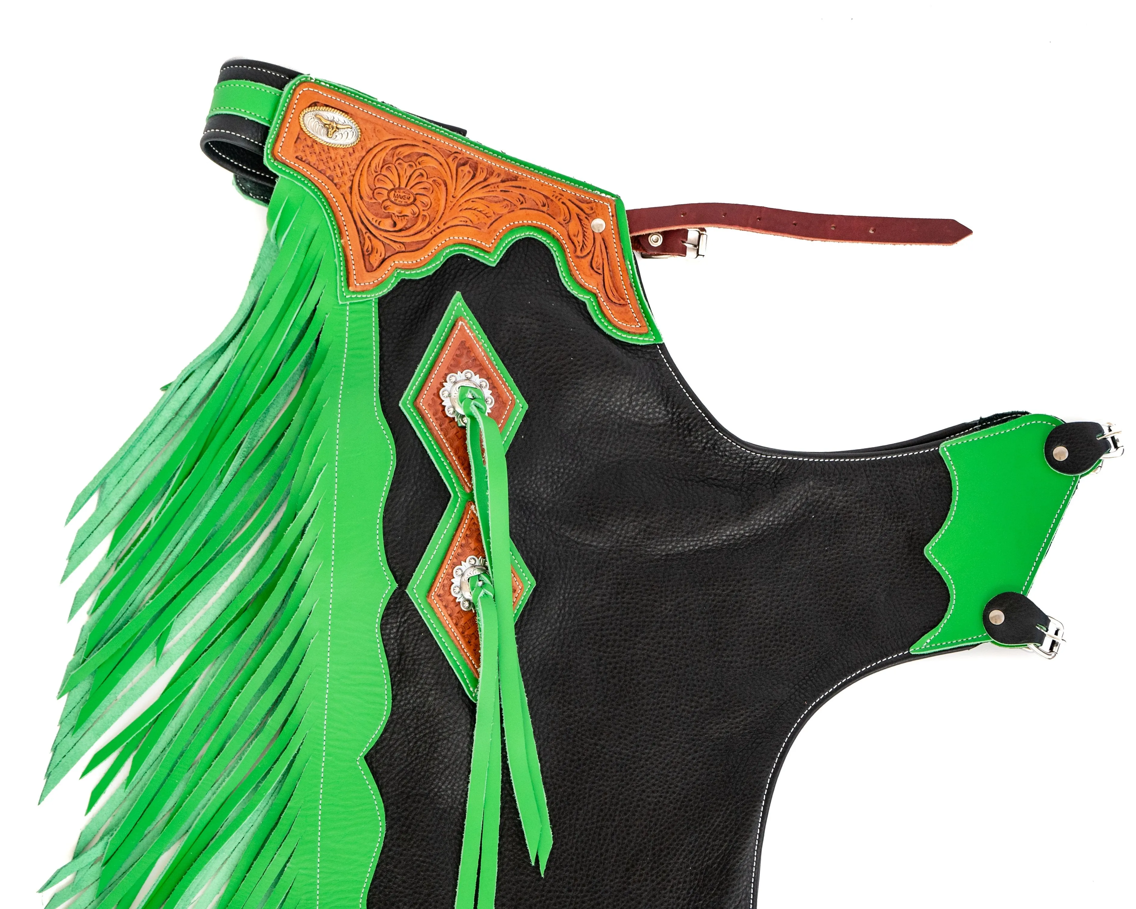 Beastmaster Junior Rodeo Chaps with Leg Design