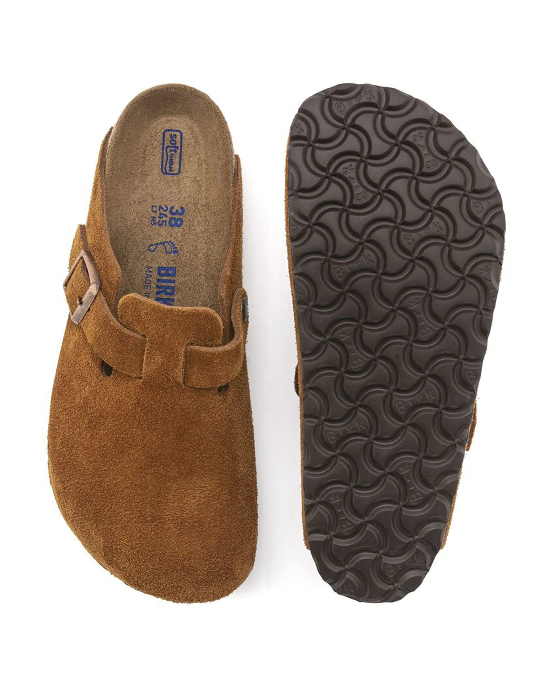 Boston Soft Footbed Suede Leather