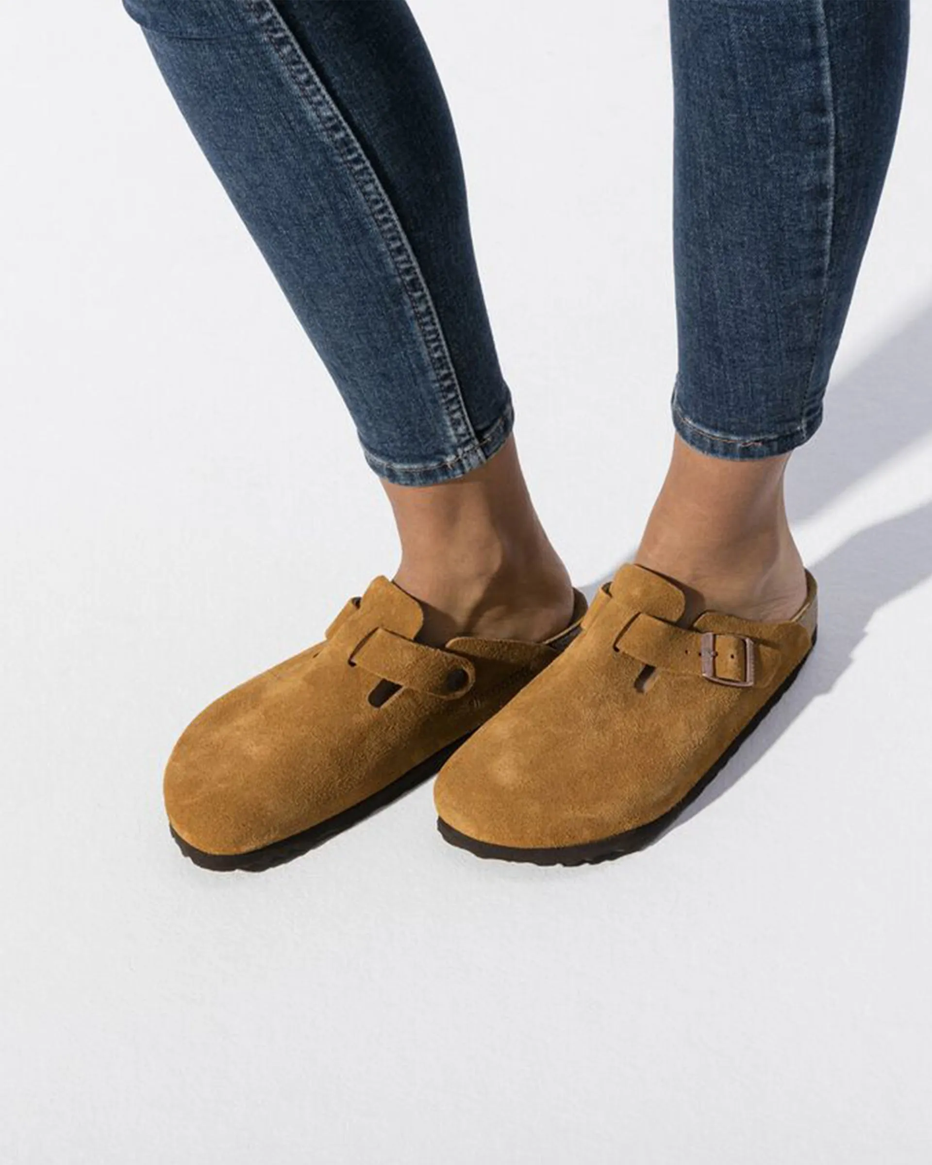 Boston Soft Footbed Suede Leather