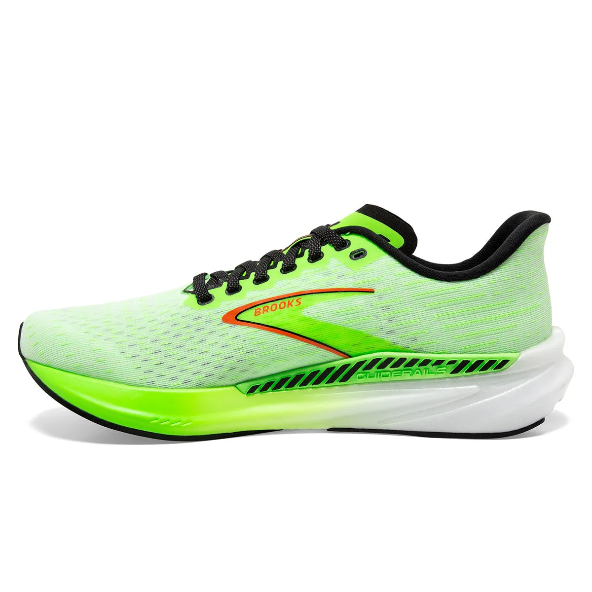 Brooks Hyperion GTS Mens | Green Gecko/red Orange/white