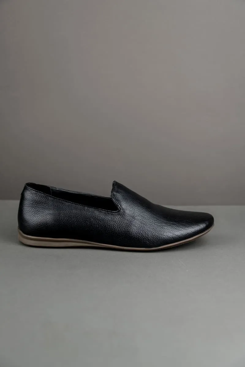 Classic Black Leather Shoes