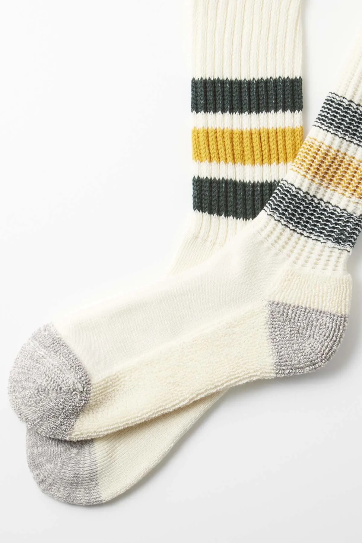 Coarse Ribbed Old School Crew Socks