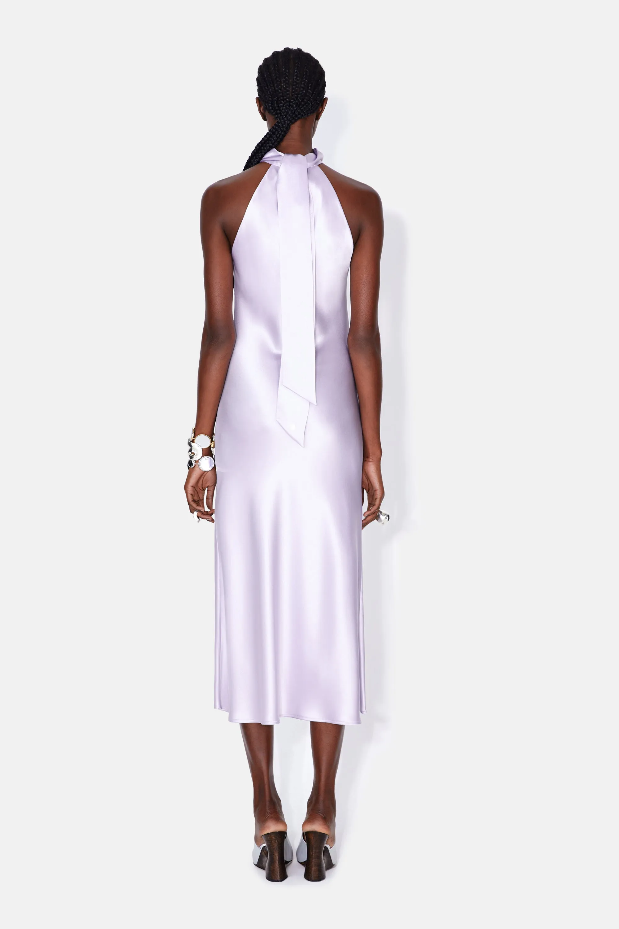 Cropped Sienna Dress - Lilac