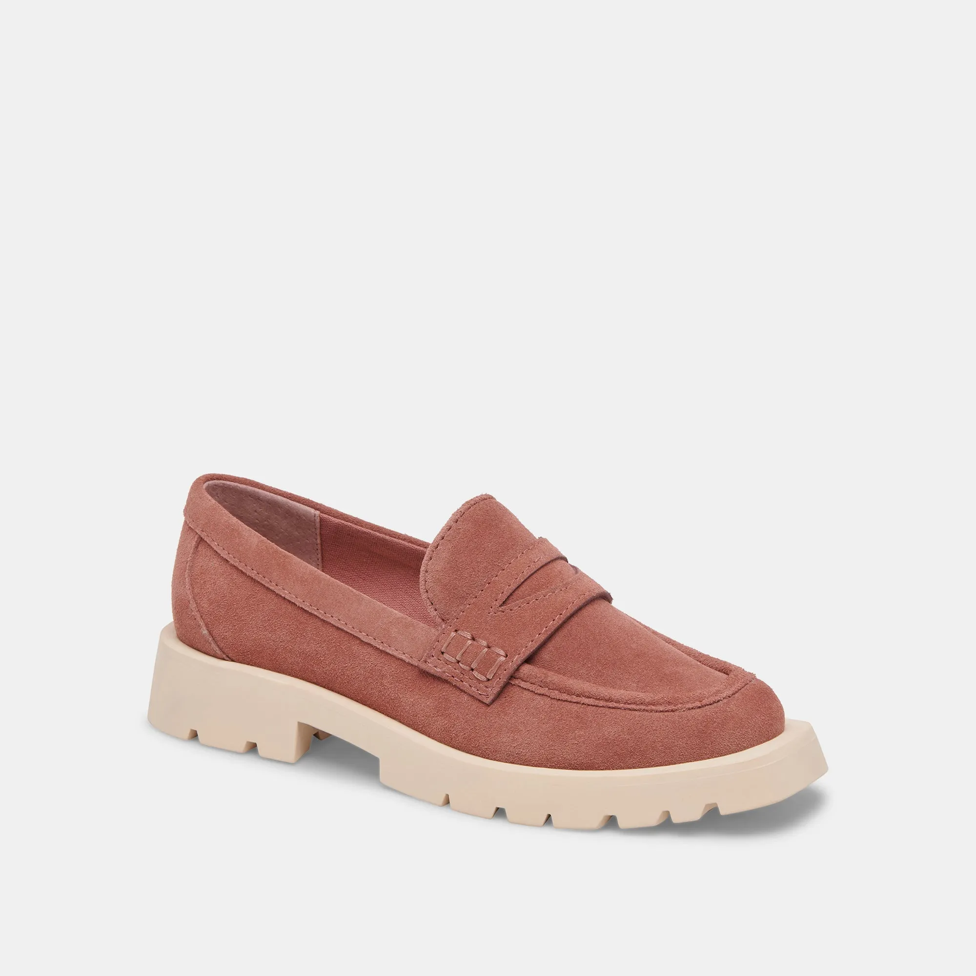 ELIAS FLATS MAUVE SUEDE