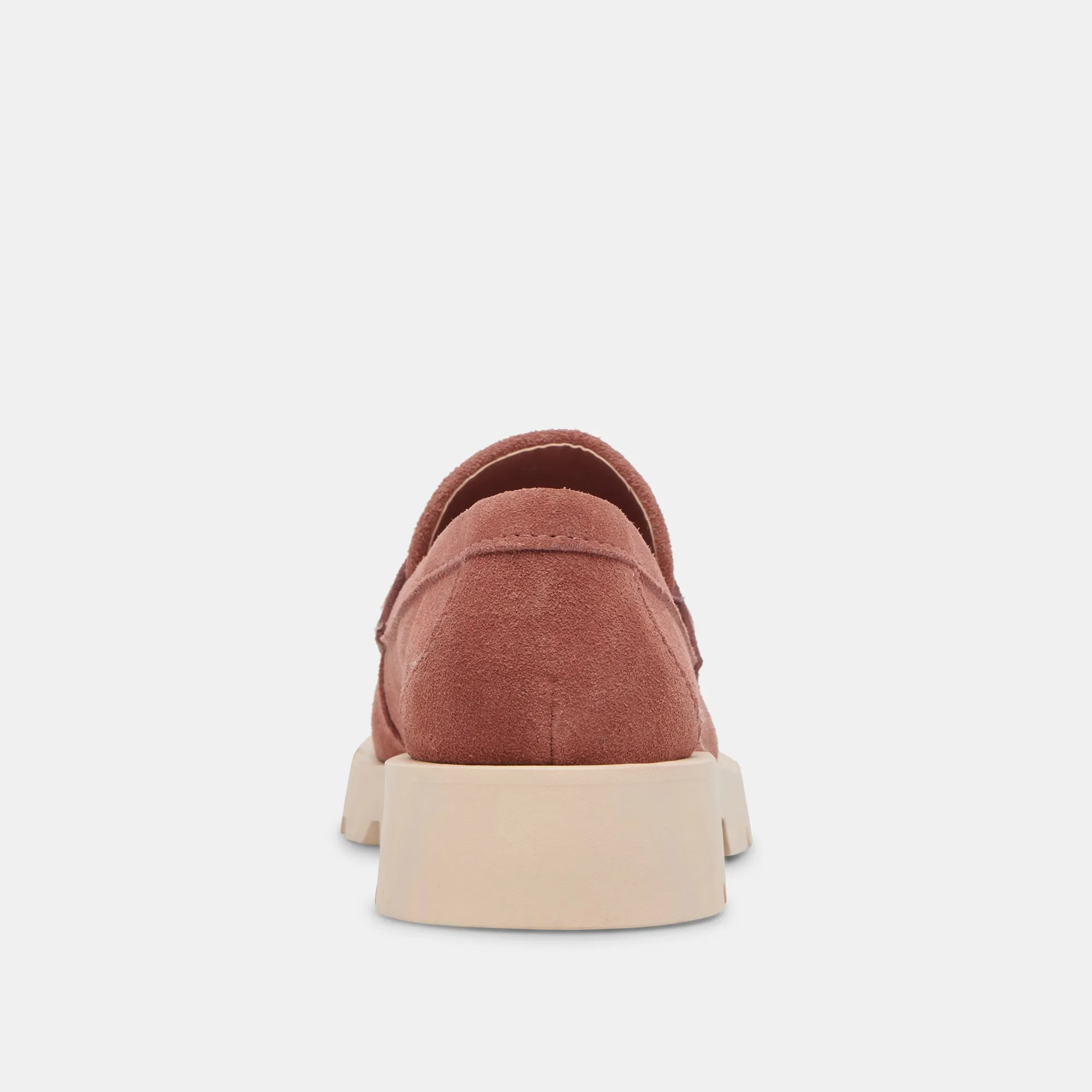 ELIAS FLATS MAUVE SUEDE