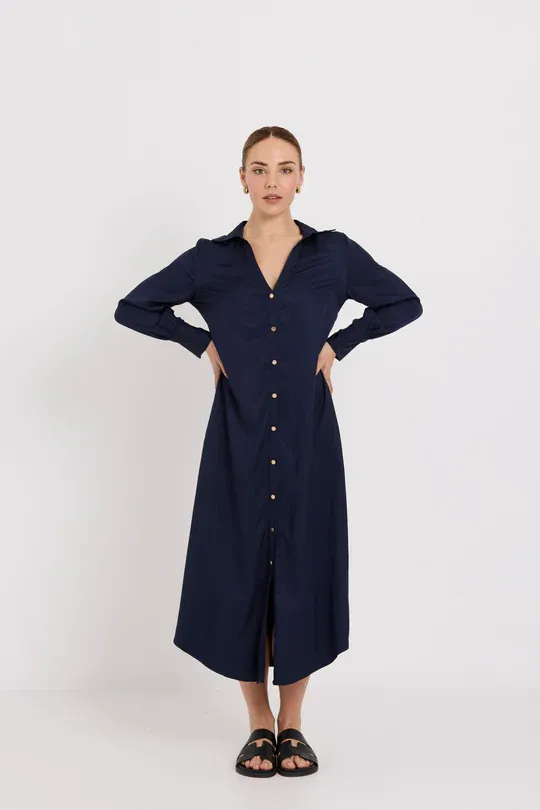 Geri Dress - Navy