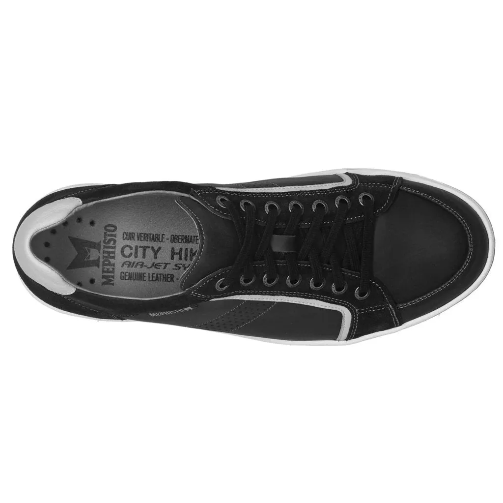 Harrison Nubuck Leather Men's Low Top Sneakers