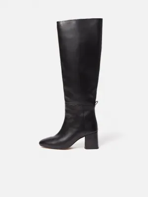 Heeled Riding Boot | Black