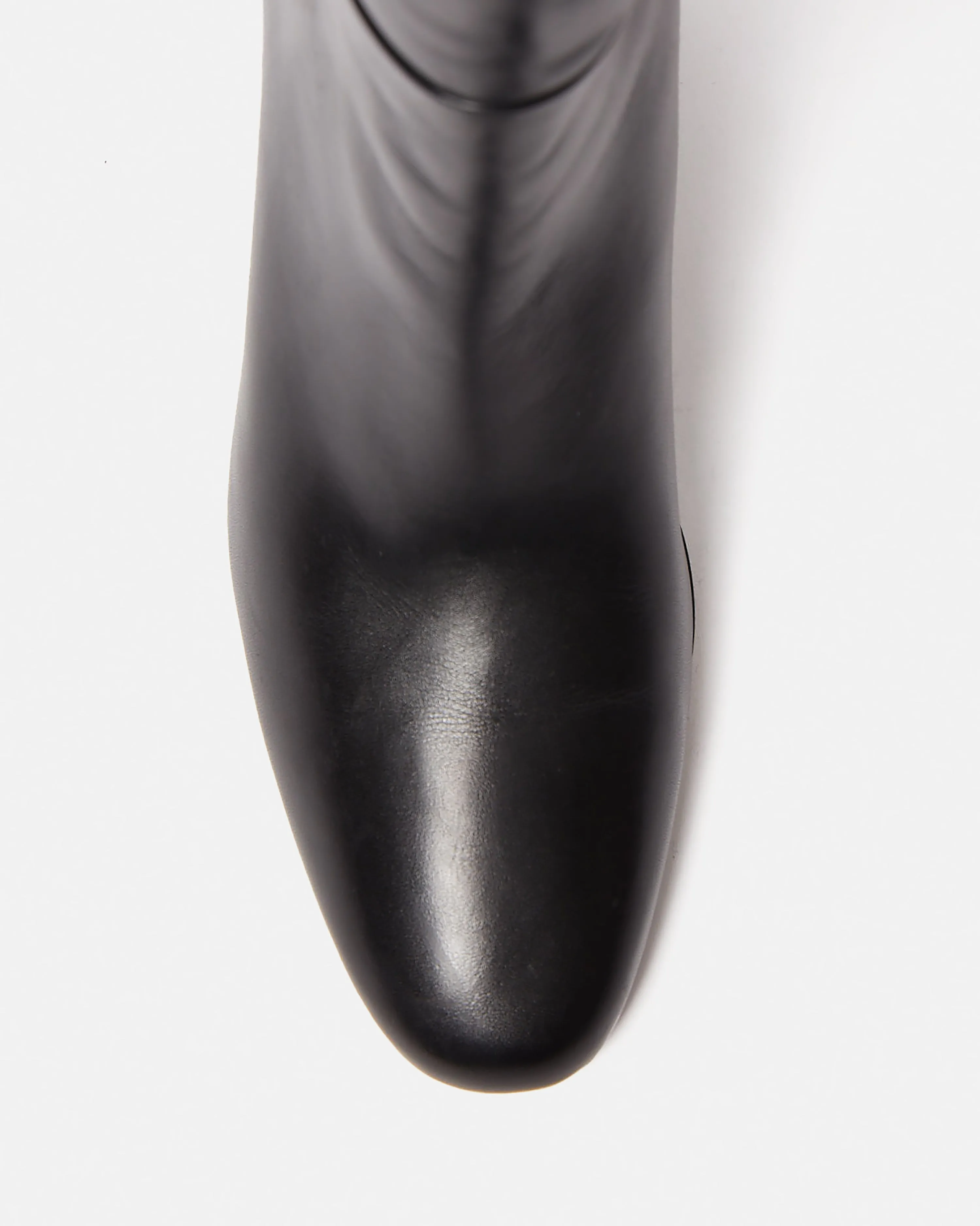 Heeled Riding Boot | Black