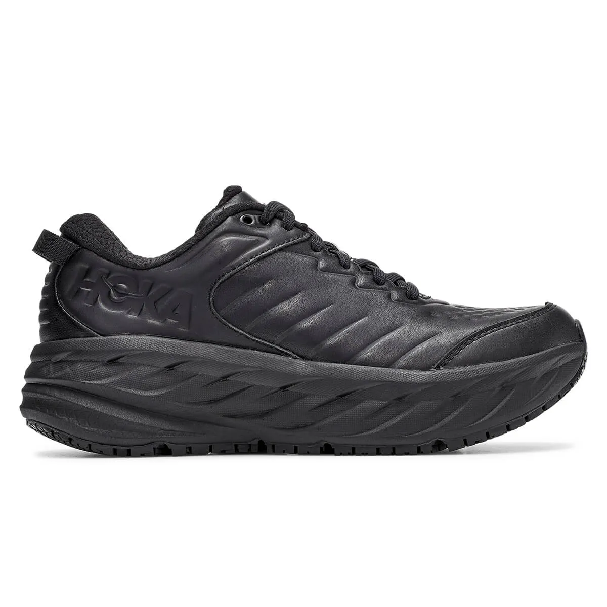 Hoka Bondi Sr Womens | Black / Black