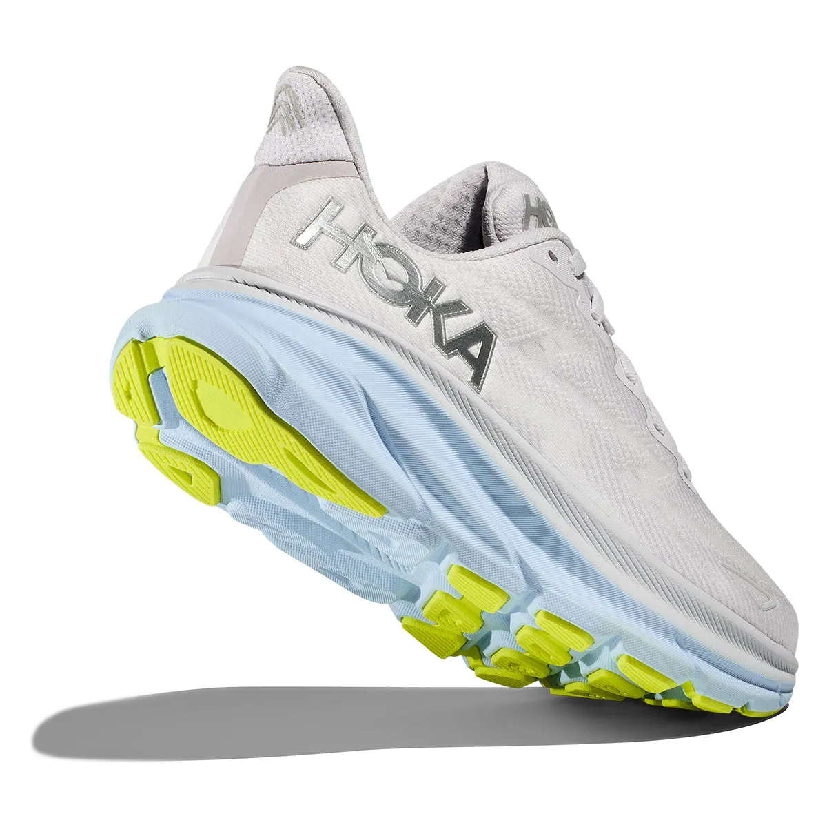 Optimize Title: Hoka One One Clifton 9 Womens Running Shoes - Nimbus Cloud & Ice Water