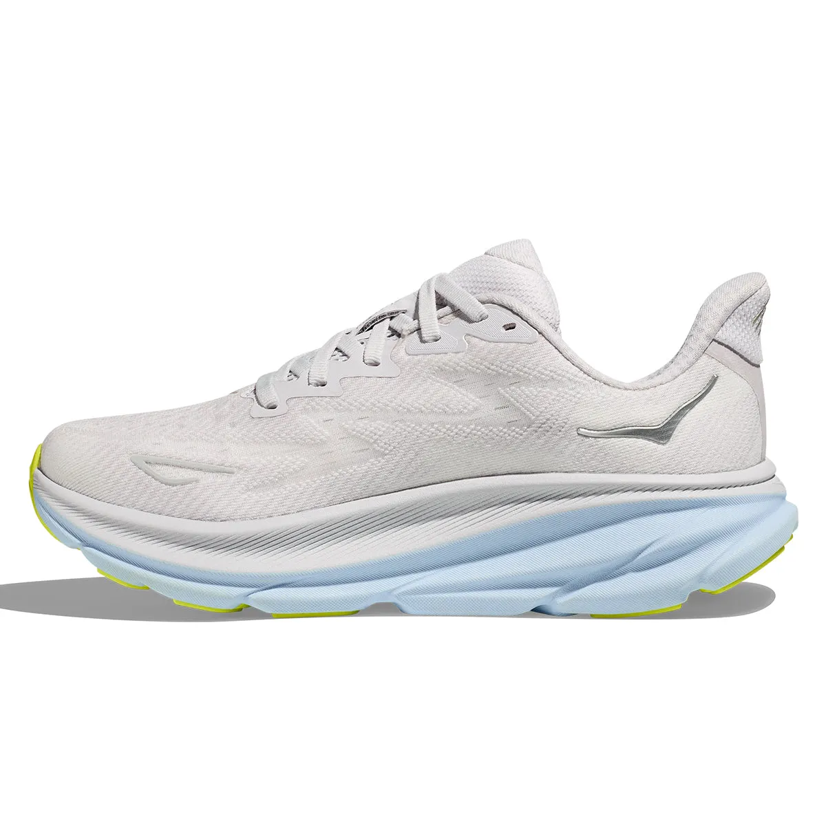 Optimize Title: Hoka One One Clifton 9 Womens Running Shoes - Nimbus Cloud & Ice Water