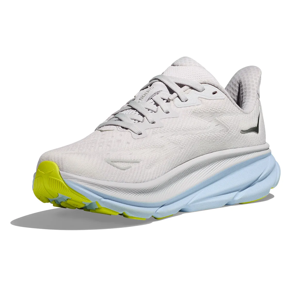 Optimize Title: Hoka One One Clifton 9 Womens Running Shoes - Nimbus Cloud & Ice Water