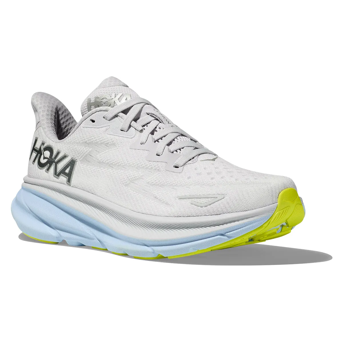 Optimize Title: Hoka One One Clifton 9 Womens Running Shoes - Nimbus Cloud & Ice Water