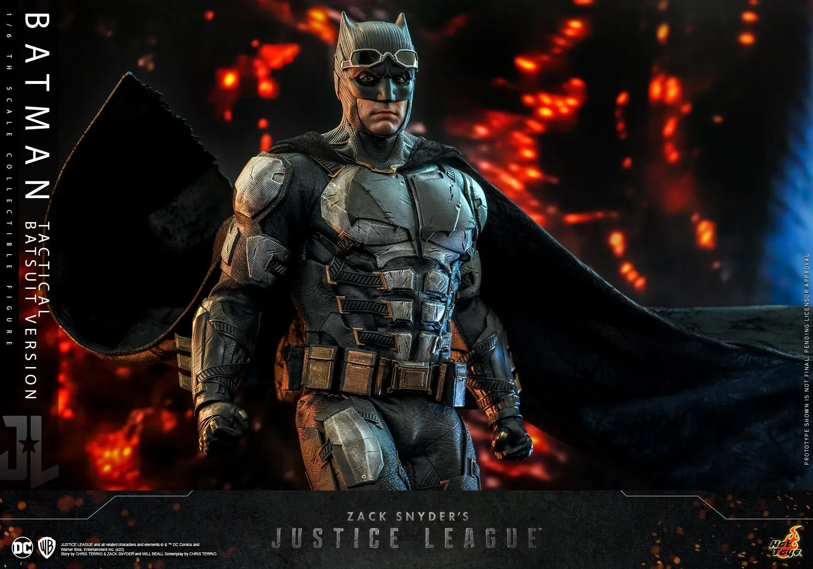 Hot Toys - TMS085 - Zack Snyder's Justice League - 1/6th scale Batman (Tactical Batsuit Version) Collectible Figure