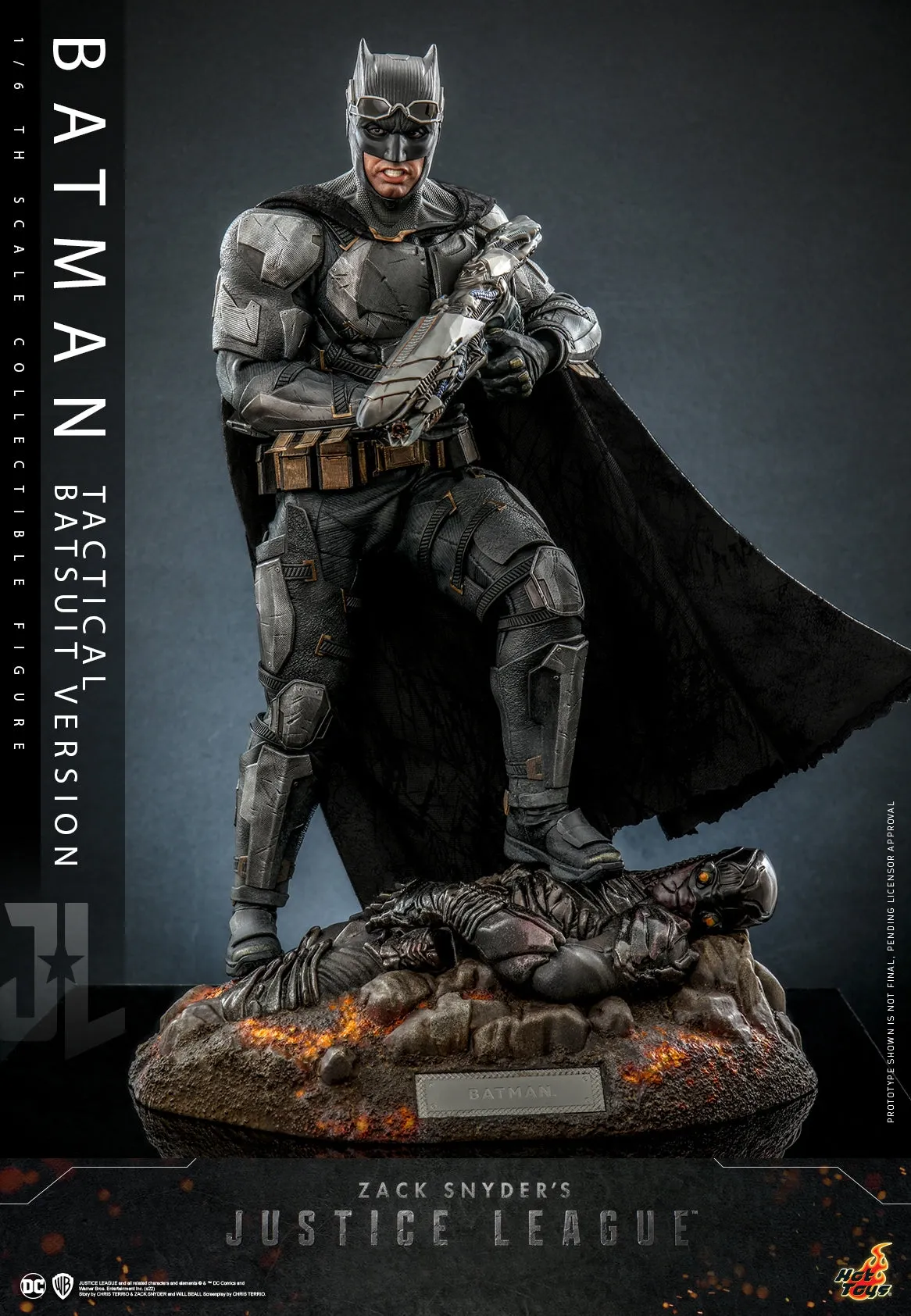 Hot Toys - TMS085 - Zack Snyder's Justice League - 1/6th scale Batman (Tactical Batsuit Version) Collectible Figure