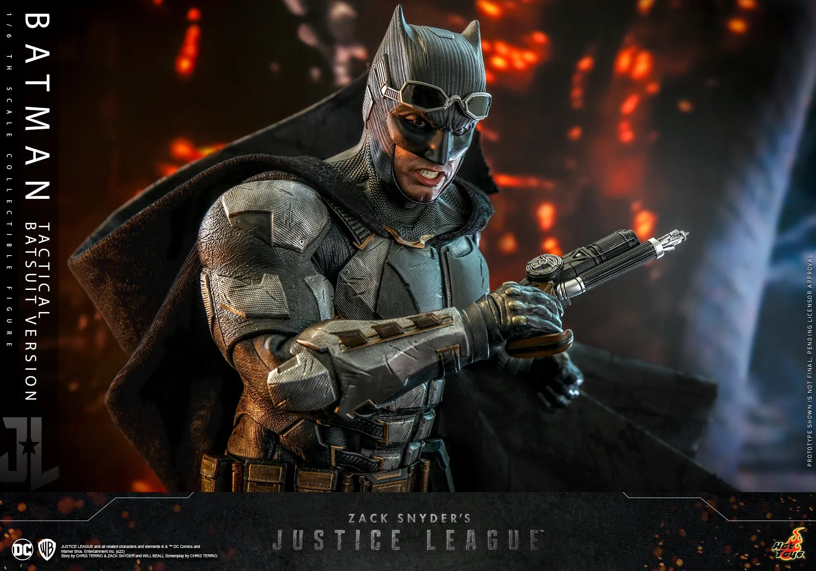 Hot Toys - TMS085 - Zack Snyder's Justice League - 1/6th scale Batman (Tactical Batsuit Version) Collectible Figure