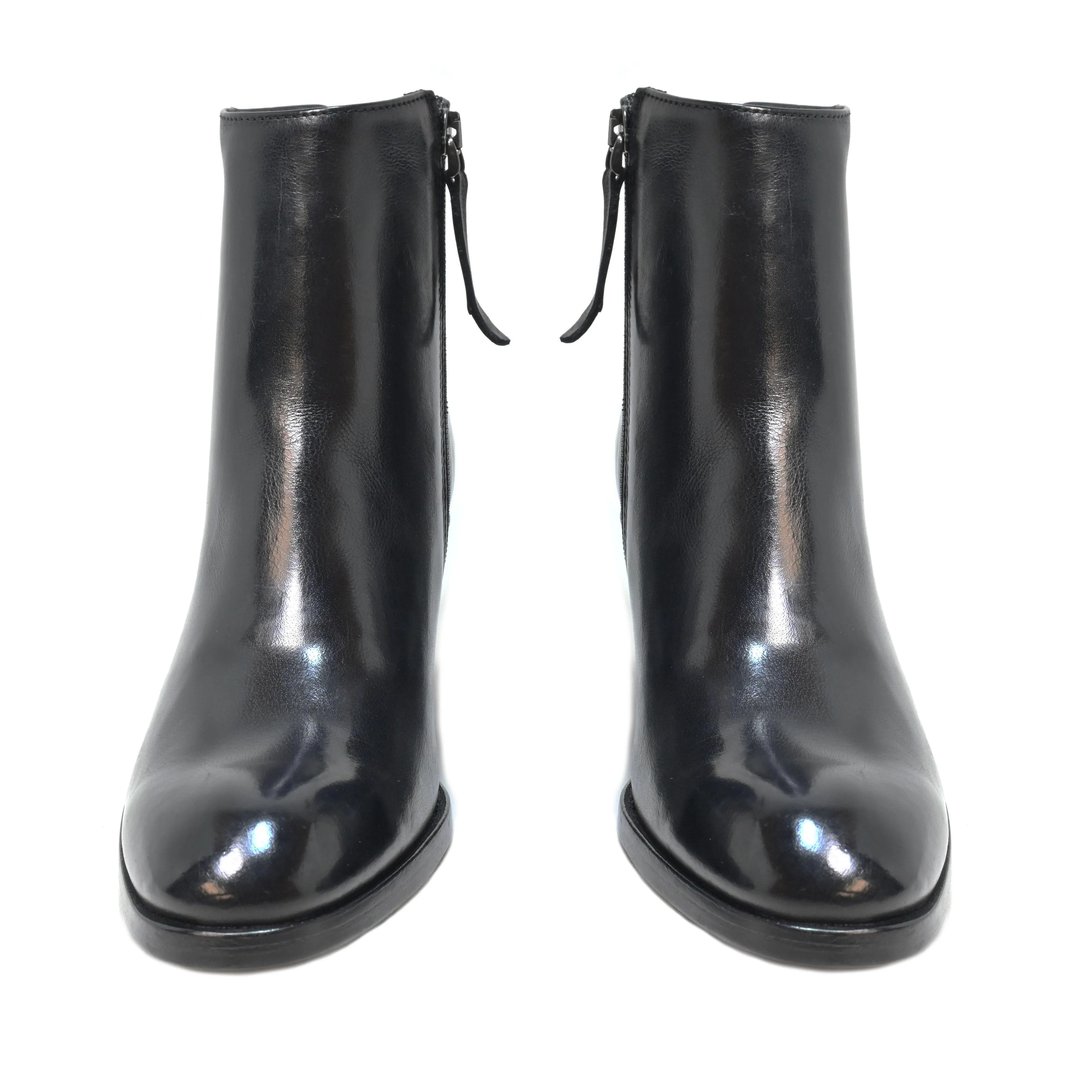 IDA 01 - ankle boots leather BLACK