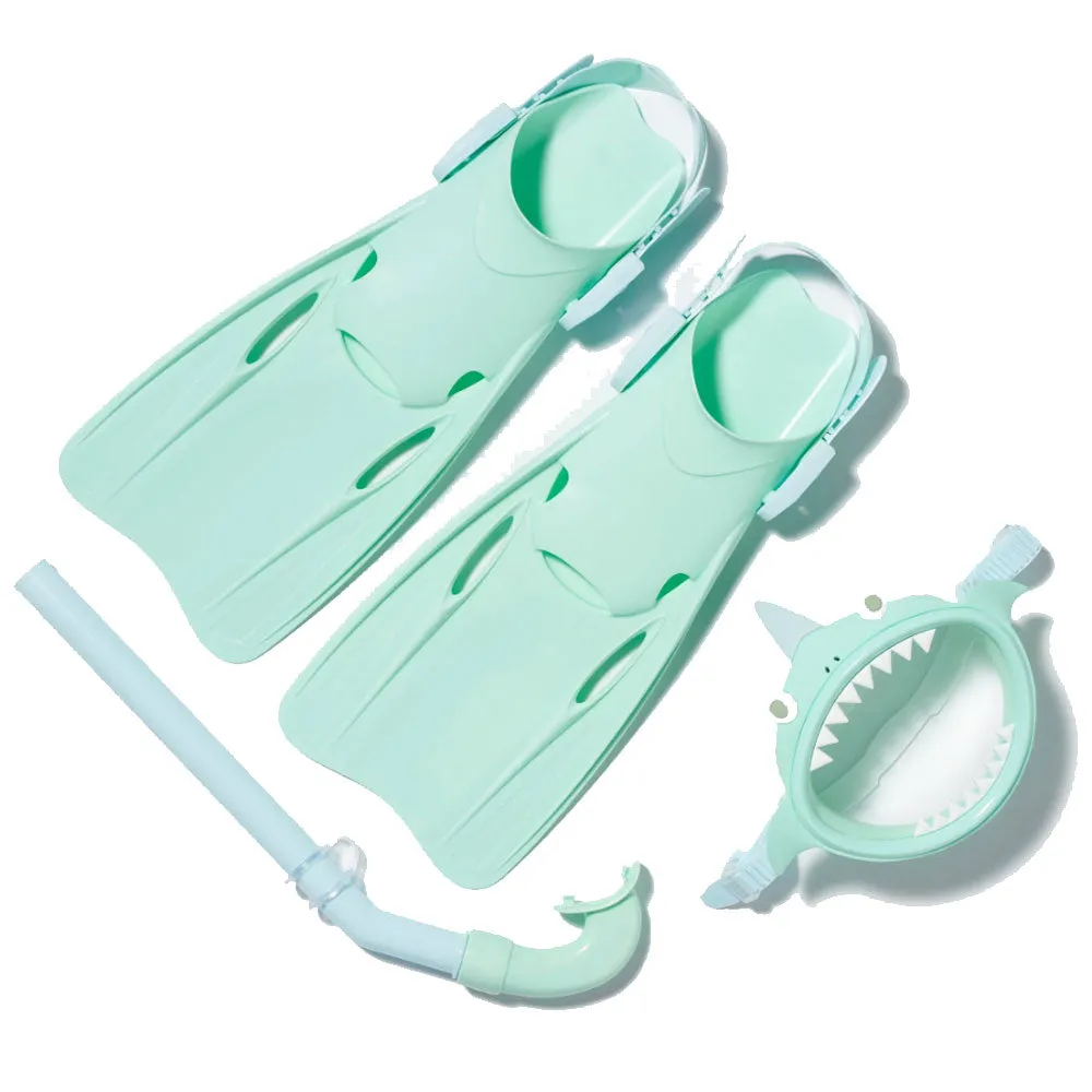 Kids Snorkel Set Small (Salty the Shark) - Sunnylife