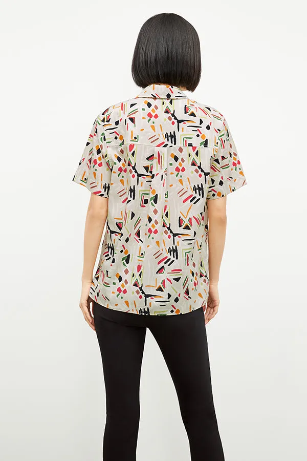 Livingston Shirt - Airy Cotton :: Rhythm Print