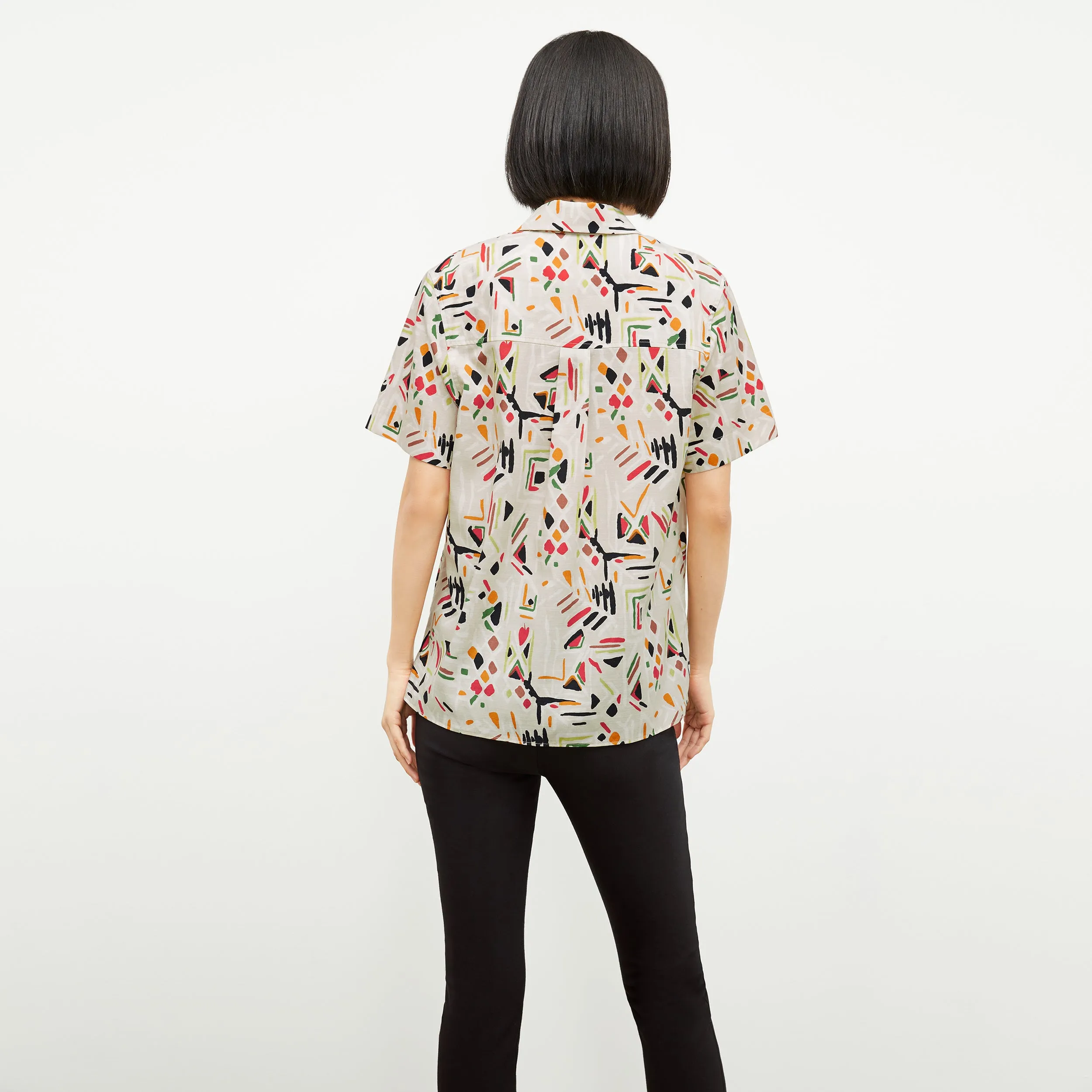 Livingston Shirt - Airy Cotton :: Rhythm Print