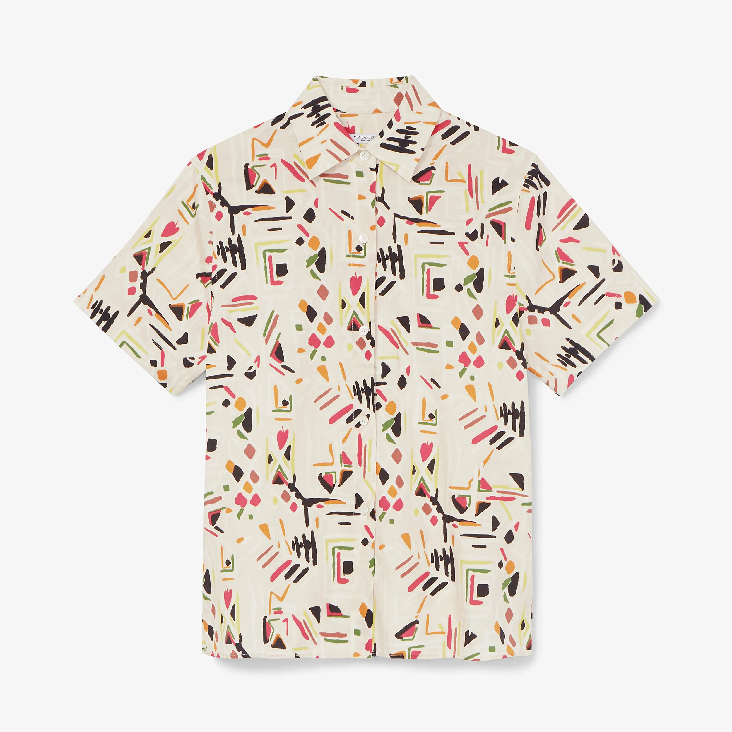 Livingston Shirt - Airy Cotton :: Rhythm Print