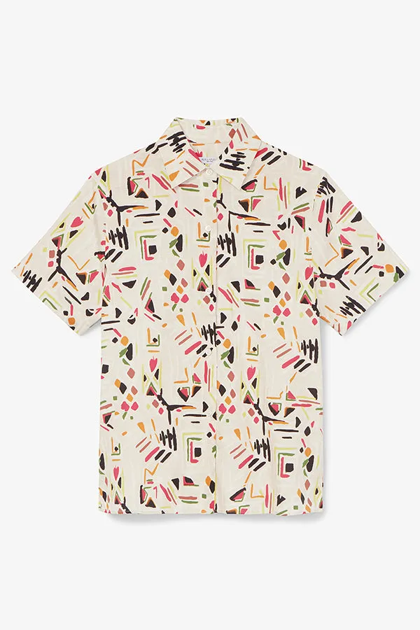 Livingston Shirt - Airy Cotton :: Rhythm Print