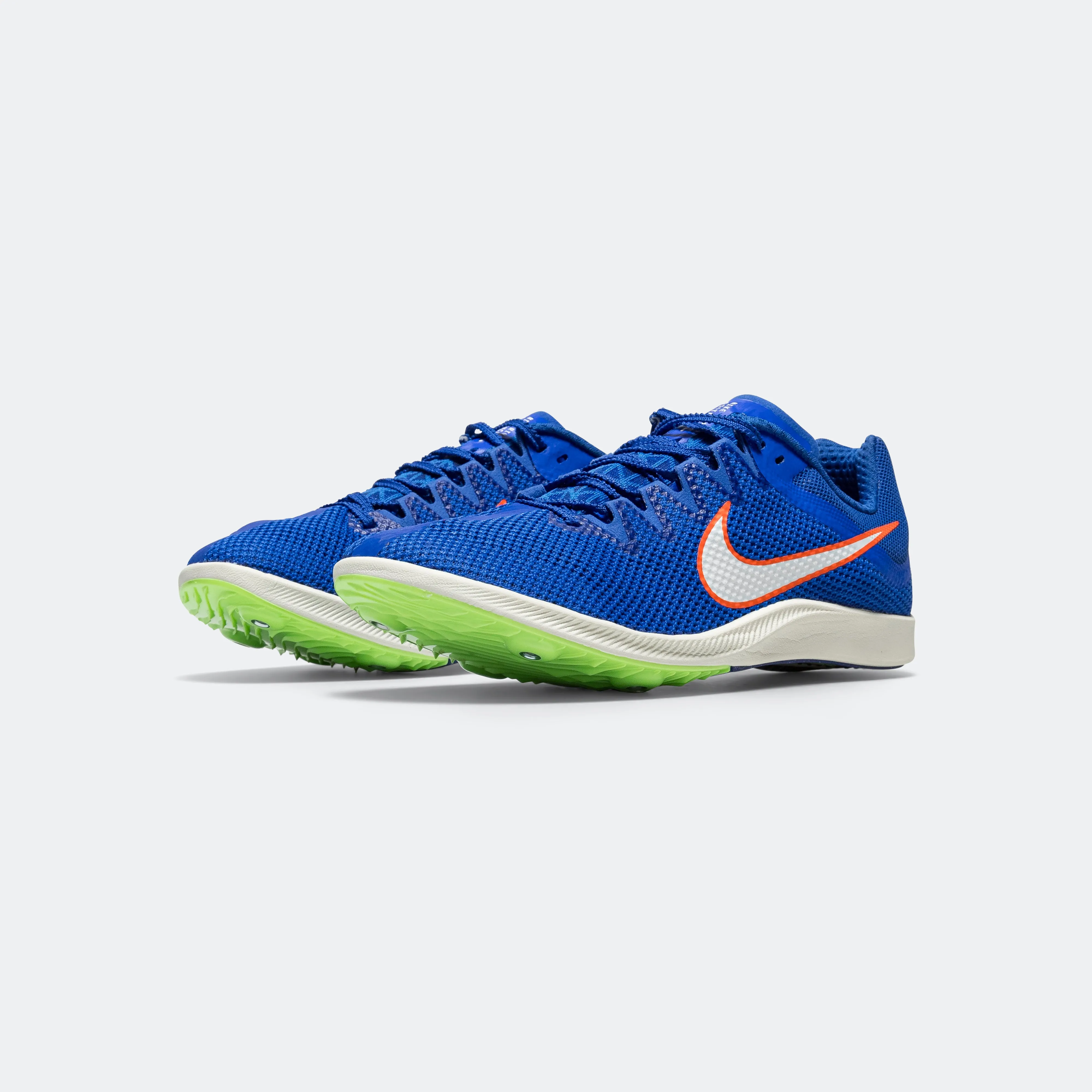 Mens Zoom Rival Distance - Racer Blue/White-Lime Blast