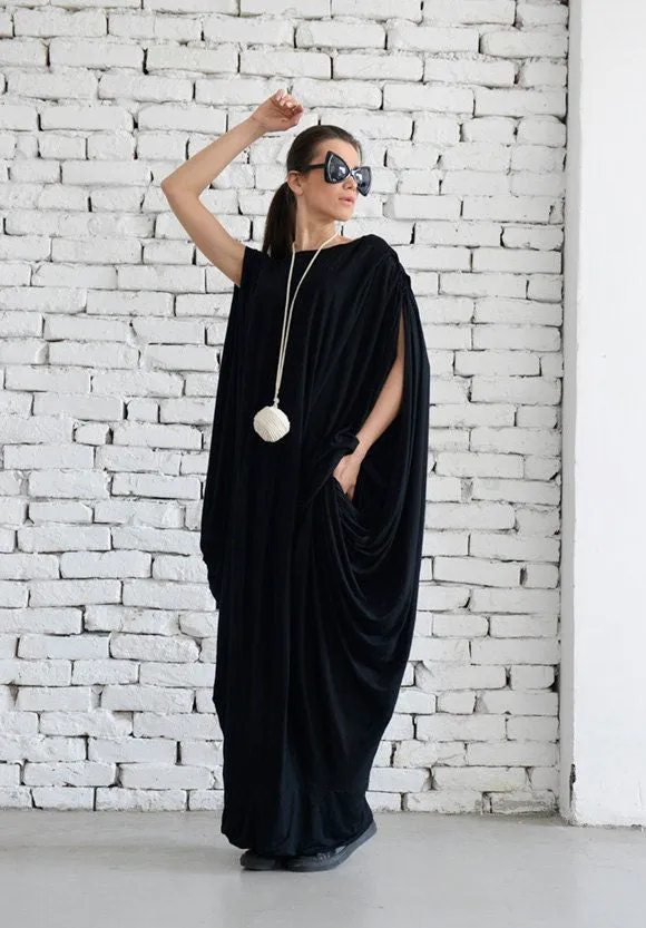 Oversized Open Sleeves Dress