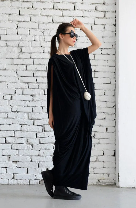 Oversized Open Sleeves Dress