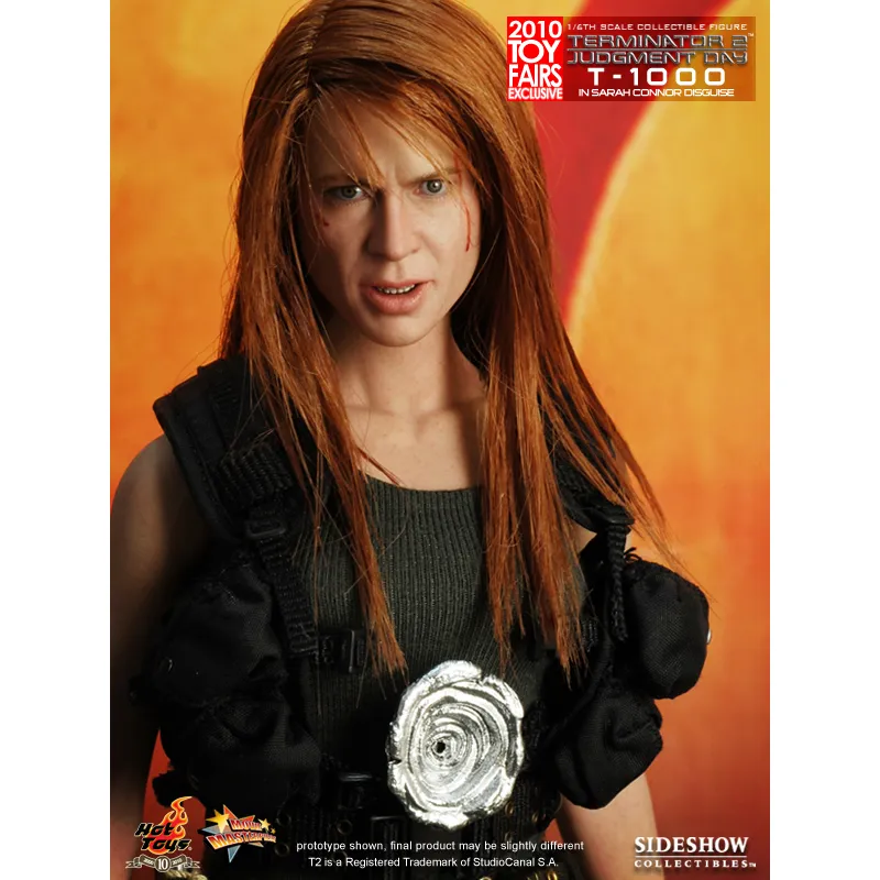 TERMINATOR 2: JUDGMENT DAY T-1000 in Sarah Connor Disguise 1:6 Scale Movie Masterpiece Figure