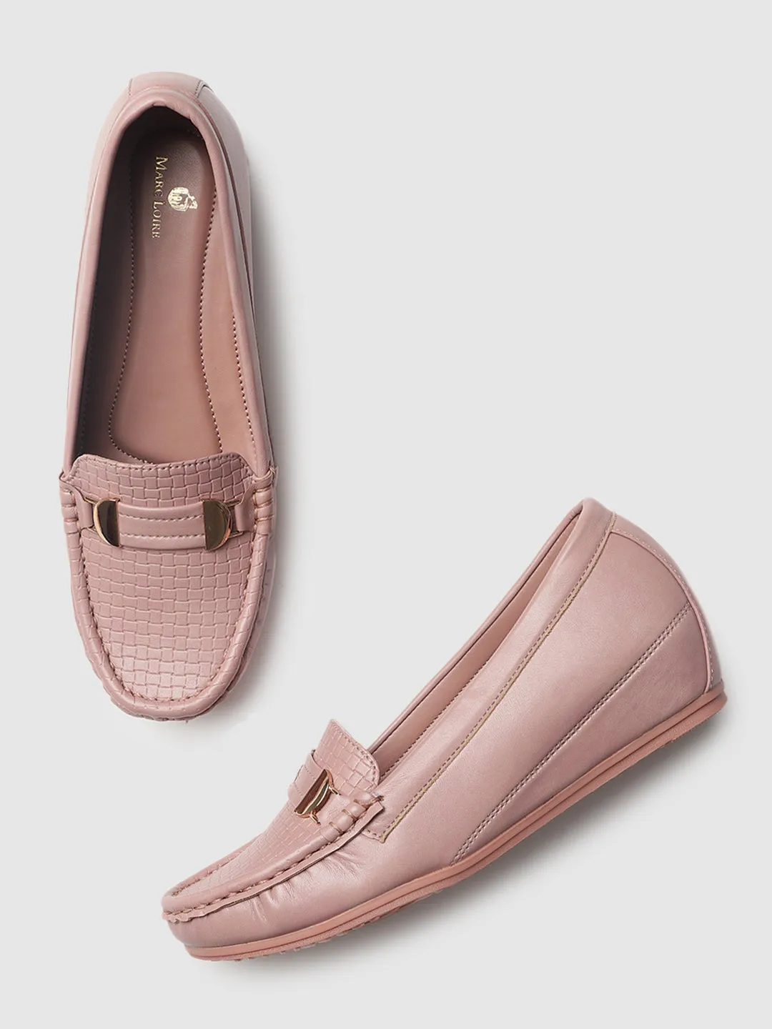 Textured Loafers