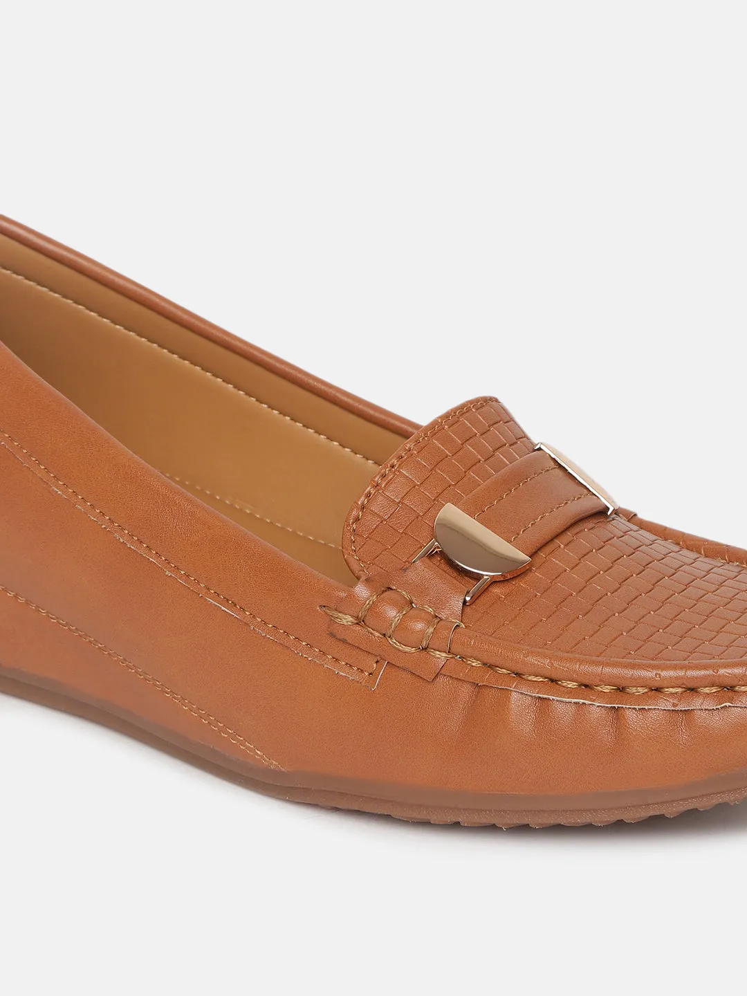 Textured Loafers