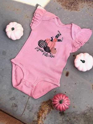 The Pink Fall Onesie