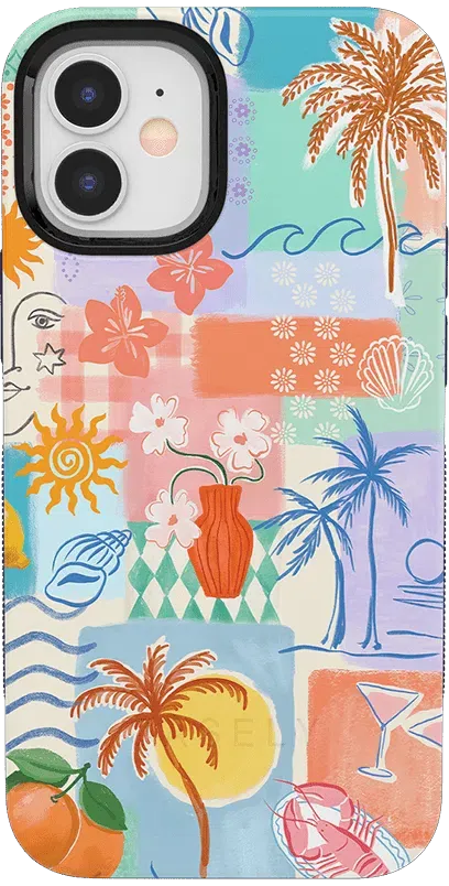 Tropical Heat | Beachy Collage Case