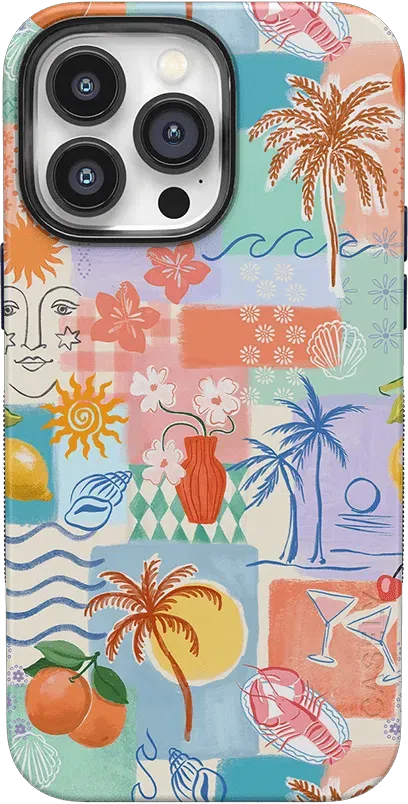 Tropical Heat | Beachy Collage Case