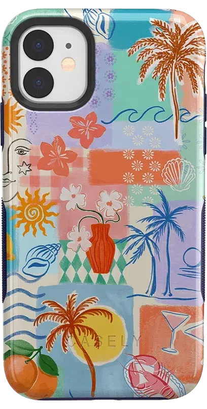 Tropical Heat | Beachy Collage Case