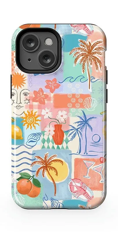 Tropical Heat | Beachy Collage Case