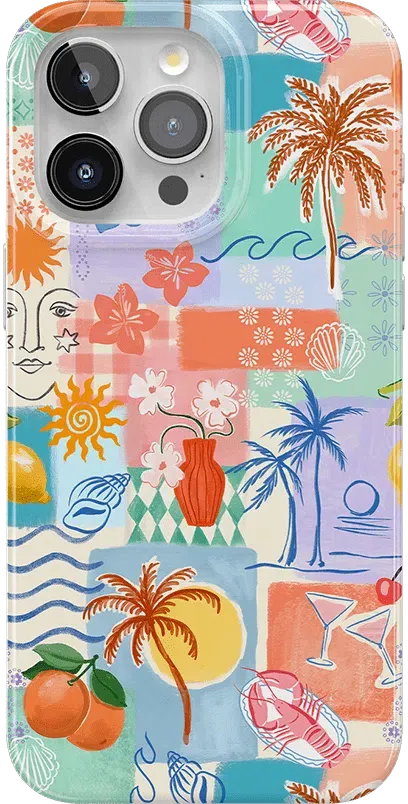 Tropical Heat | Beachy Collage Case