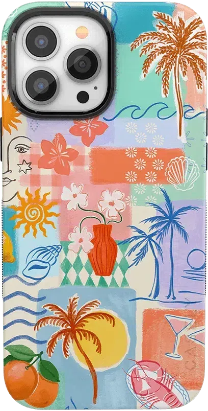 Tropical Heat | Beachy Collage Case