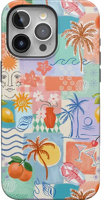 Tropical Heat | Beachy Collage Case