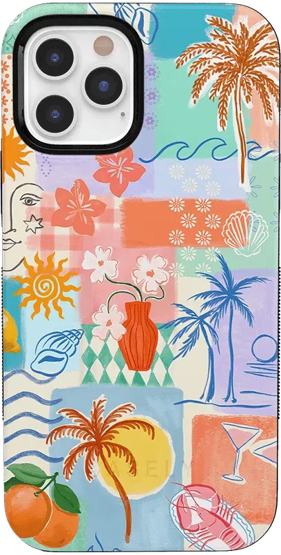 Tropical Heat | Beachy Collage Case